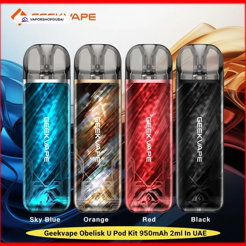 Geekvape Obelisk U Pod Kit 950mAh 2ml In UAE 1 Geekvape Obelisk U Pod Kit 950mAh 2ml In UAE