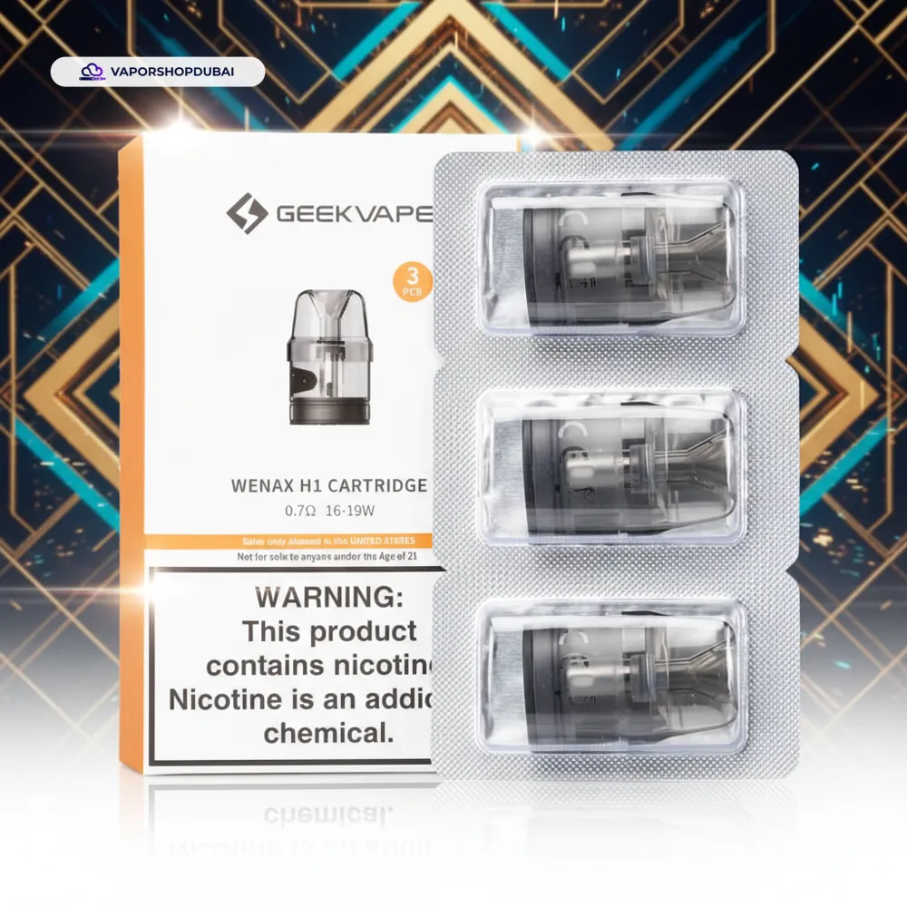 Geekvape WENAX H1 Cartridge Pod In UAE 2 Geekvape WENAX H1 Cartridge Pod In UAE