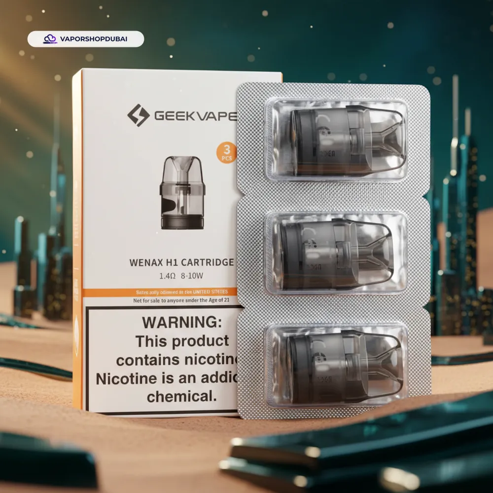 Geekvape WENAX H1 Cartridge Pod In UAE 3 Geekvape WENAX H1 Cartridge Pod In UAE