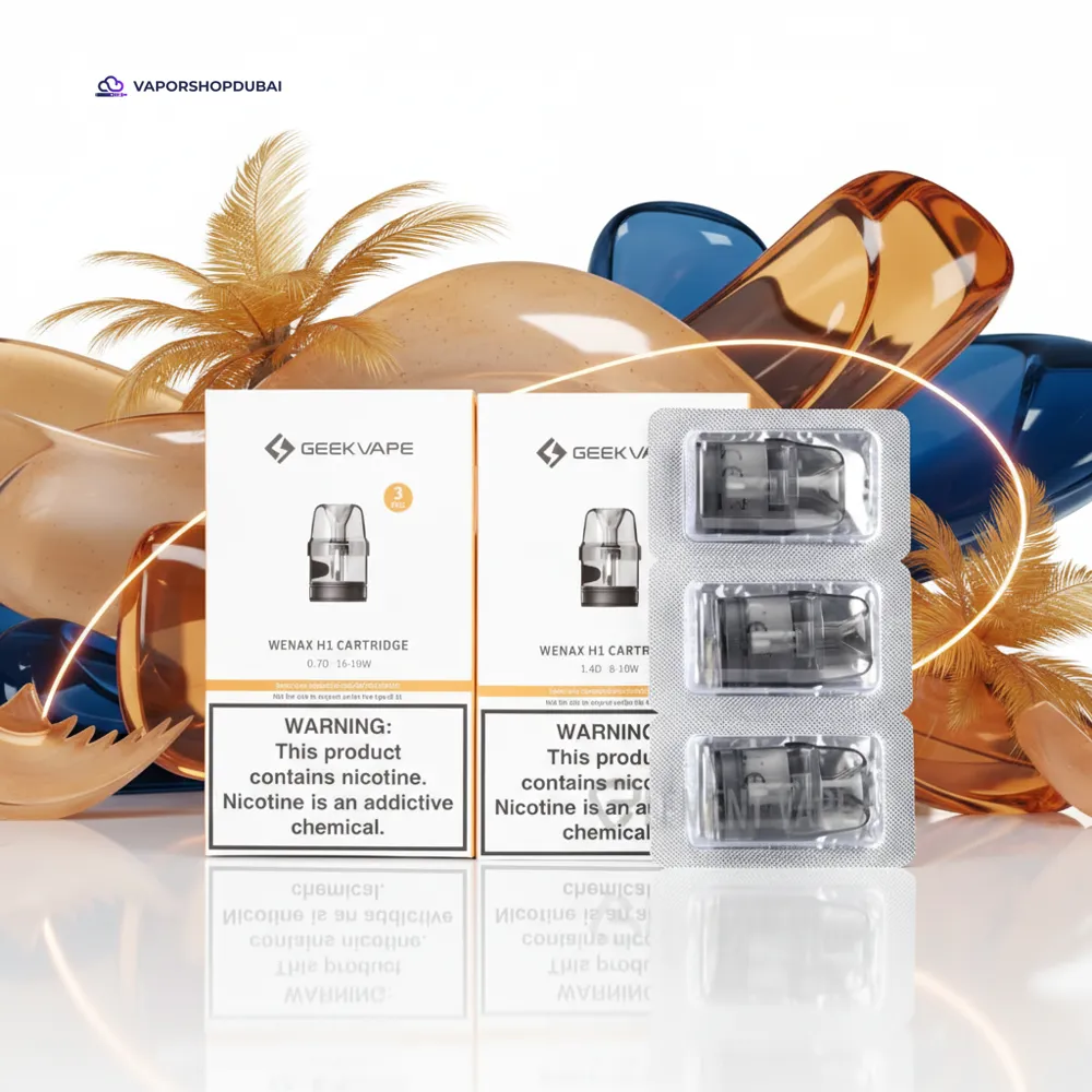 Geekvape WENAX H1 Cartridge Pod In UAE 1 Geekvape WENAX H1 Cartridge Pod In UAE