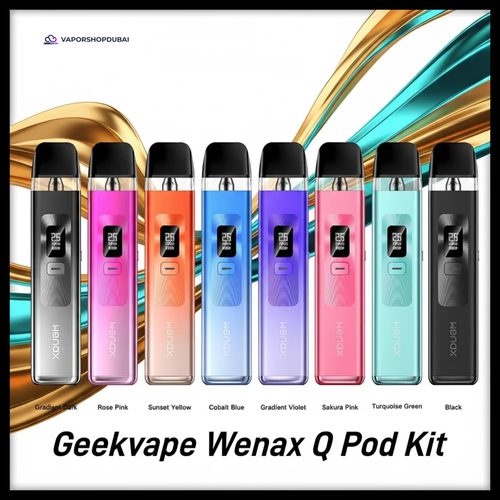 Geekvape Wenax Q Pod Kit 1000mAh In UAE 1 Geekvape Wenax Q Pod Kit 1000mAh In UAE