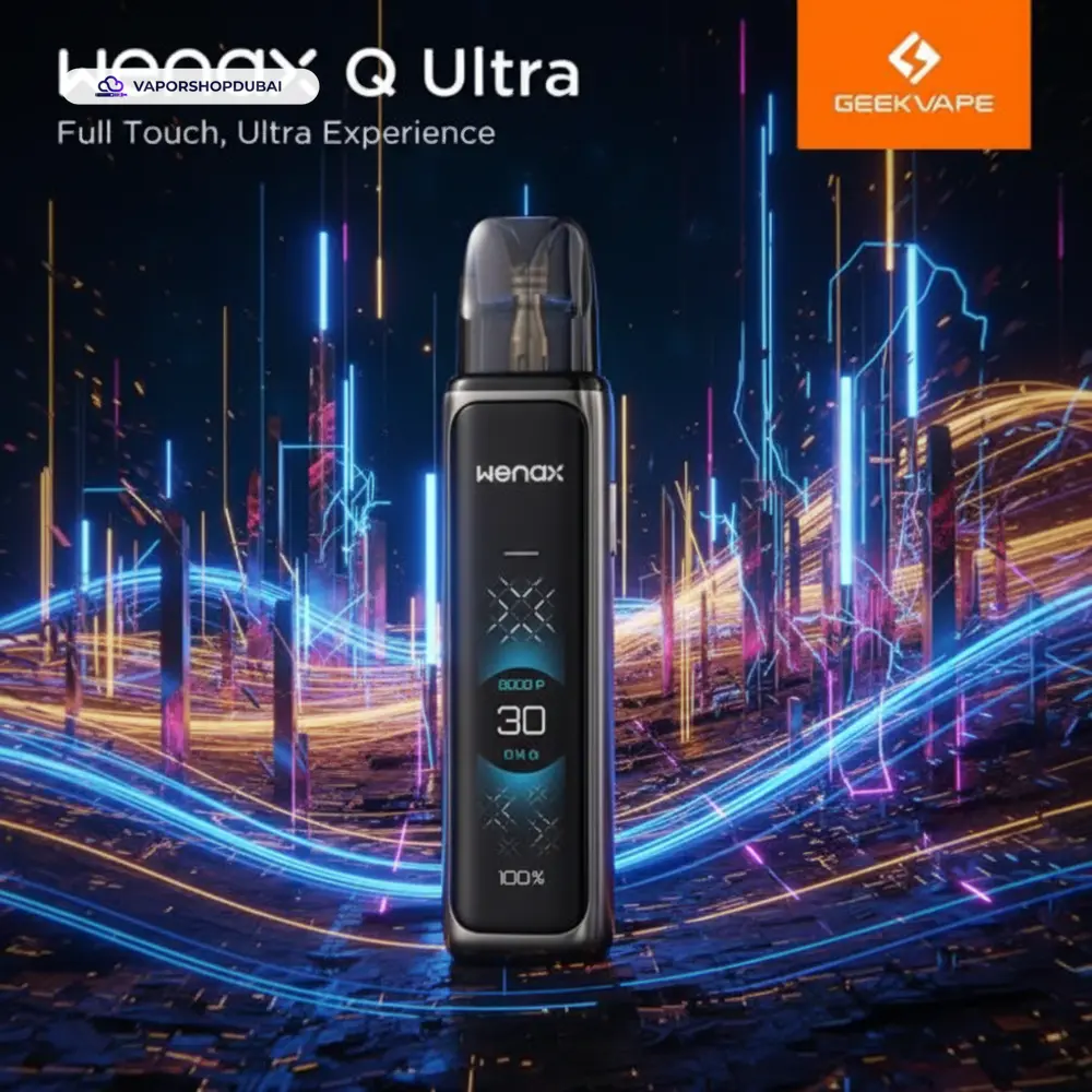 GeekVape Wenax Q Ultra Kit 30w Vape Kit In UAE 2 GeekVape Wenax Q Ultra Kit 30w In UAE