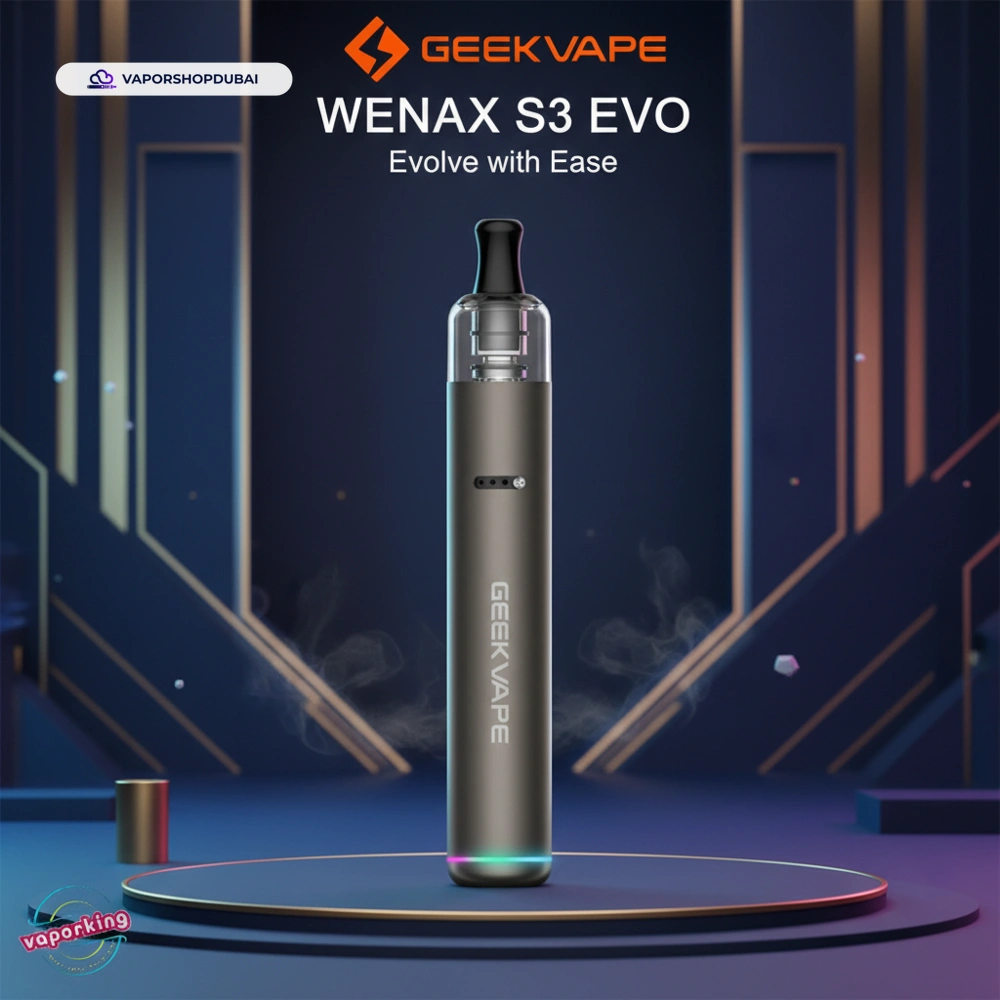 Geekvape Wenax S3 Evo Pod Kit 18W 1100mAh In UAE 1 Geekvape Wenax S3 Evo Pod Kit 18W 1100mAh in the UAE