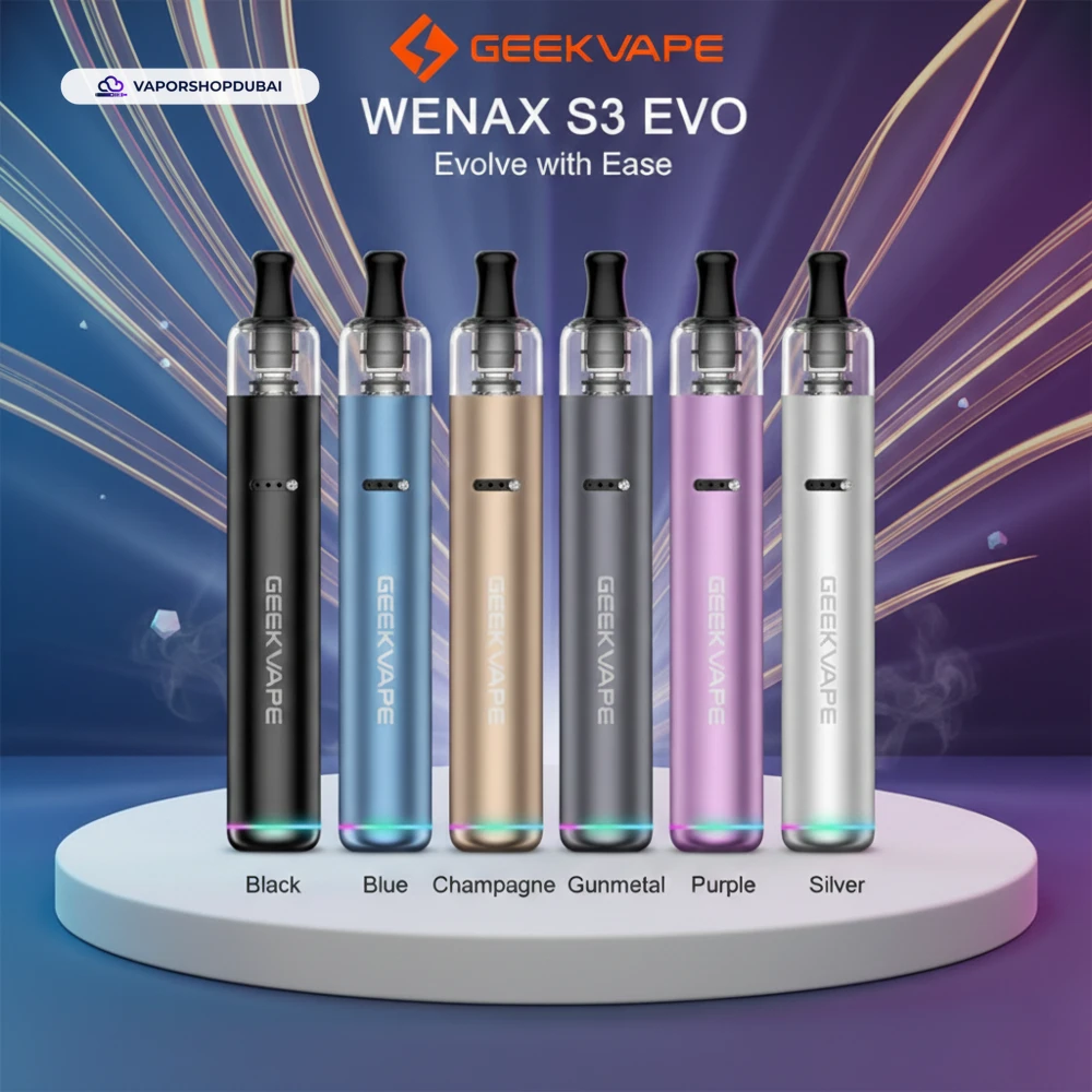 Geekvape Wenax S3 Evo Pod Kit 18W 1100mAh In UAE 2 Premium