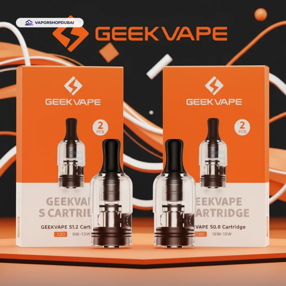 Geekvape Wenax S3 Replacement Pods 2ml 2 pieces in the UAE 4 Geekvape Wenax S3 Replacement Pods 2ml 2 pieces in the UAE
