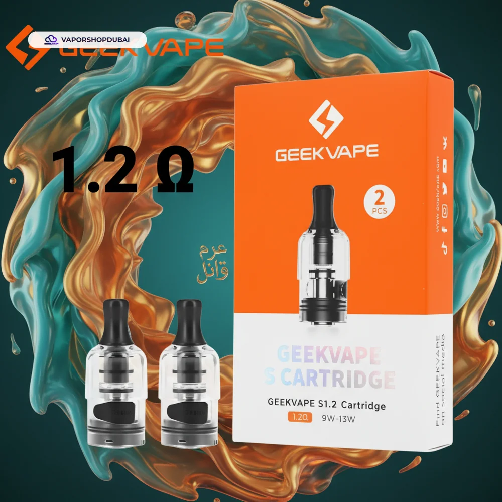 Geekvape Wenax S3 Replacement Pods 2ml 2 pieces in the UAE 5 Geekvape Wenax S3 Replacement Pods 2ml 2 pieces in the UAE