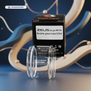 vape shop dubai 61 Geekvape Zeus Dual RTA Bubble Glass Tube 5.5ml In UAE