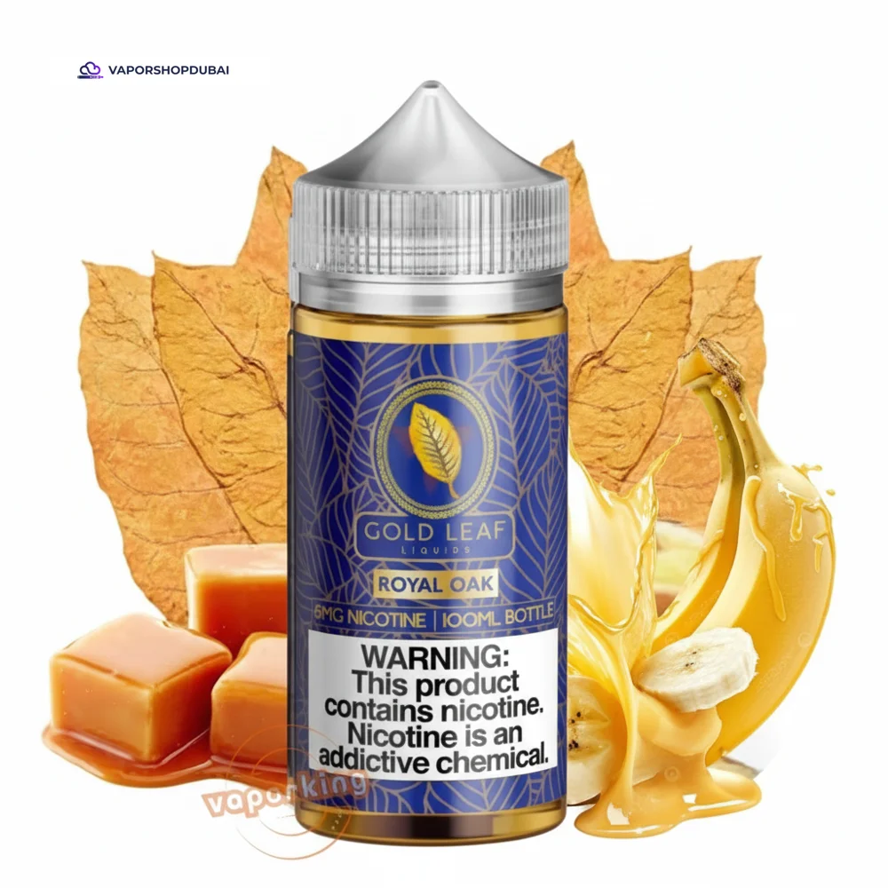 Gold Leaf 100ML E Liquid In UAE 12 Gold Leaf 100ML E Liquid In UAE