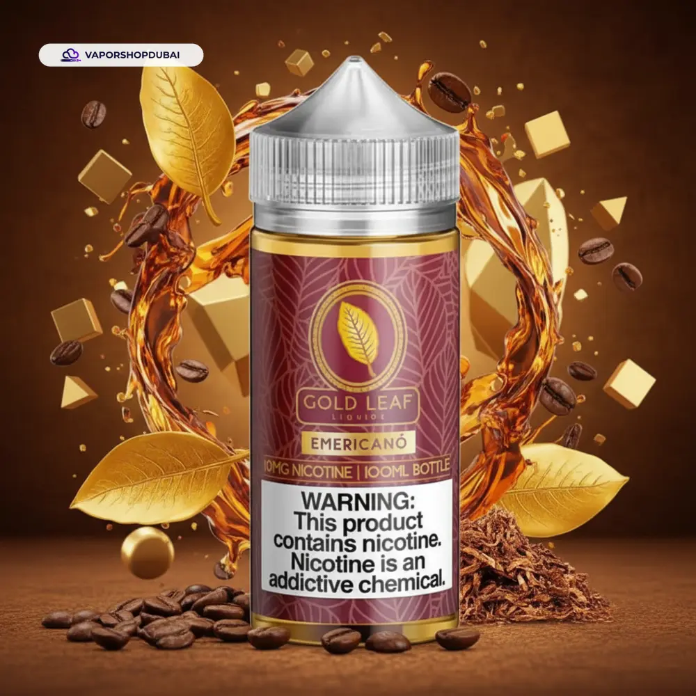 Gold Leaf 100ML E Liquid In UAE 4 Gold Leaf 100ML E Liquid In UAE