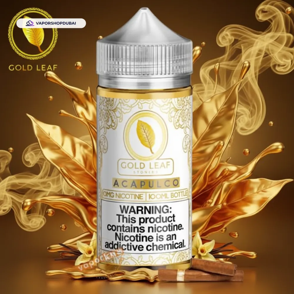 Gold Leaf 100ML E Liquid In UAE 9 Gold Leaf 100ML E Liquid In UAE