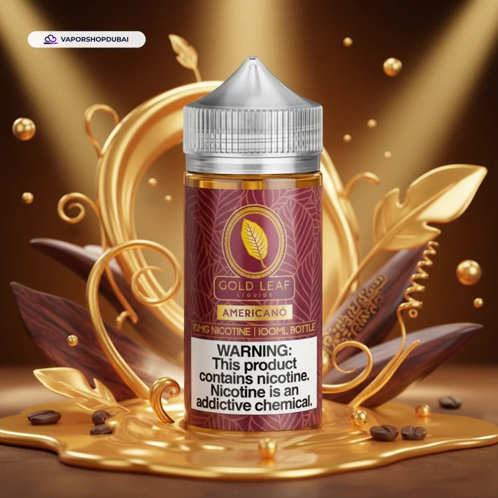 Gold Leaf 100ML E Liquid In UAE 10 Gold Leaf 100ML E Liquid In UAE
