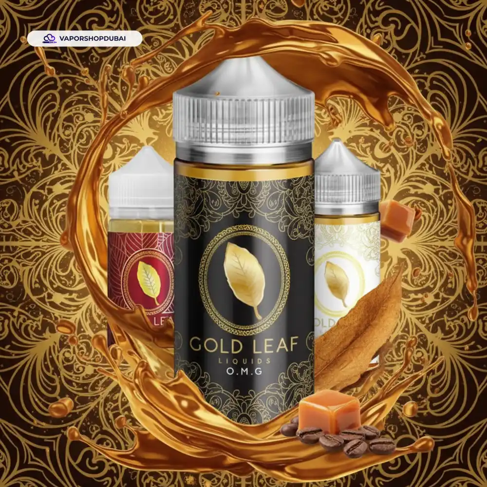 Gold Leaf 100ML E Liquid In UAE 18 Gold Leaf 100ML E Liquid In UAE Best Price Dubai