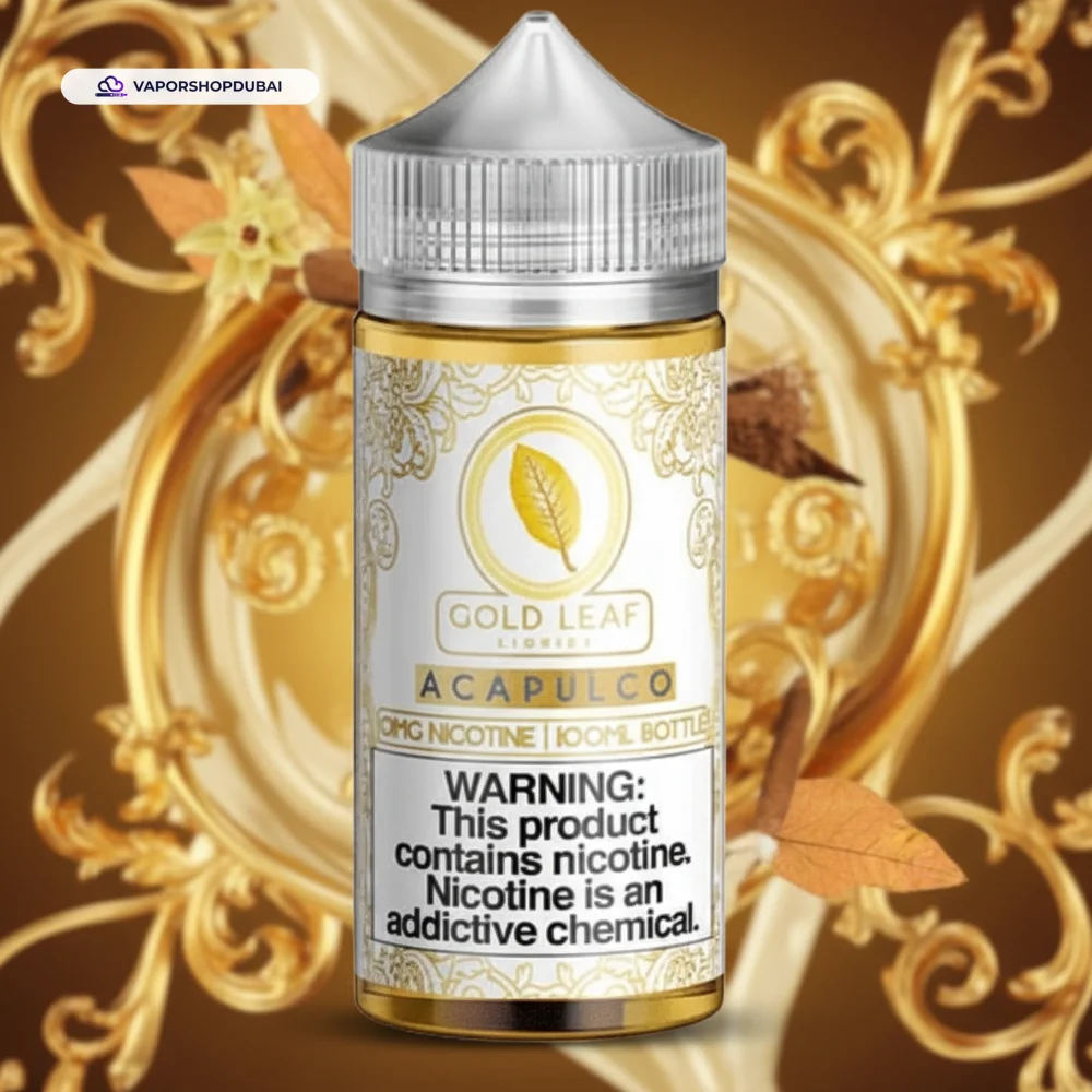 Gold Leaf 100ML E Liquid In UAE 13 gold-leaf-acapulco
