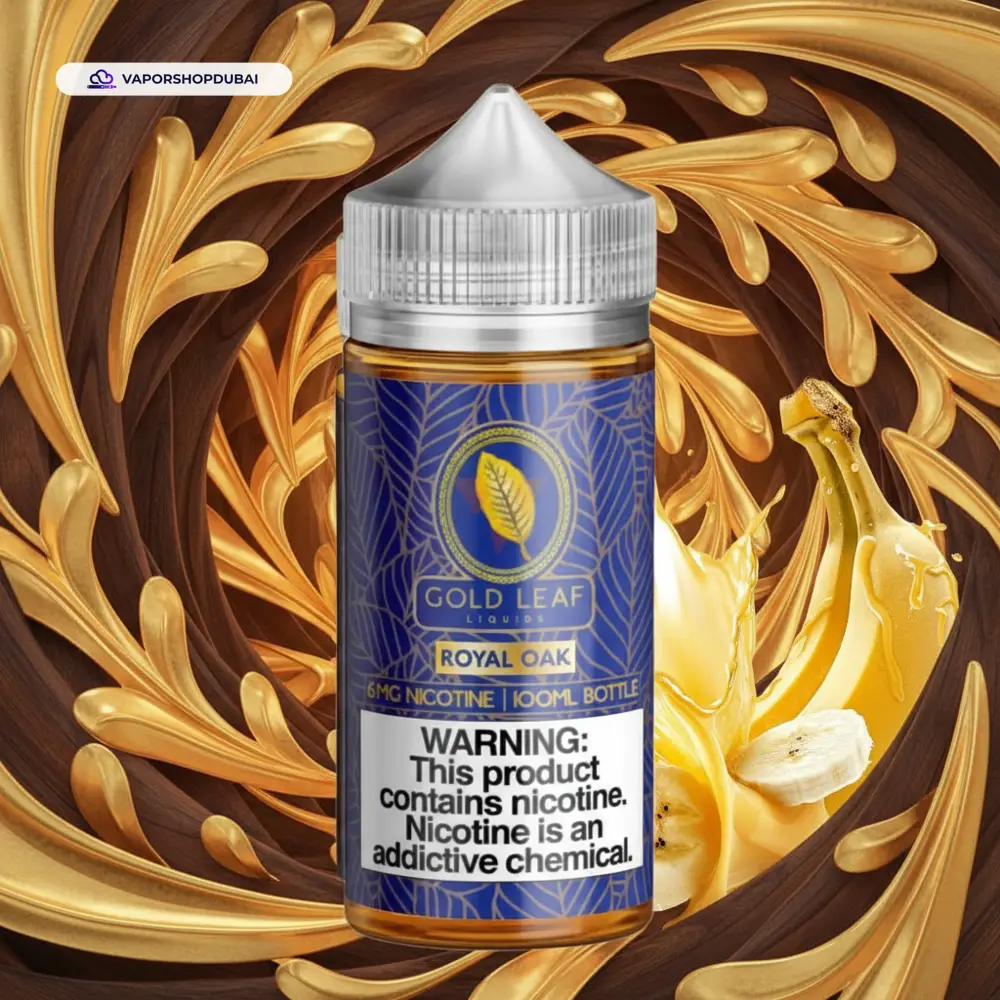 Gold Leaf 100ML E Liquid In UAE 17 gold-leaf-royal-oak