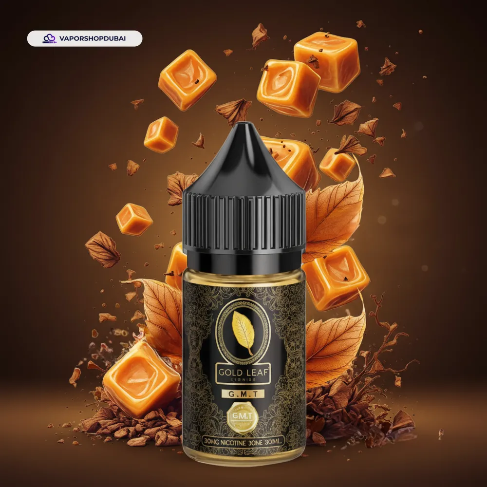 GOLD LEAF Salt Nic 30ml E-liquid In UAE 9 g-m-t