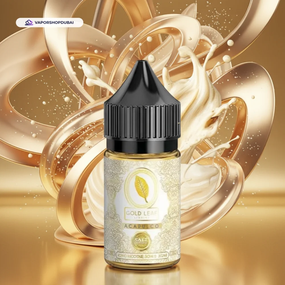 GOLD LEAF Salt Nic 30ml E-liquid in DUBAI 10 GOLD LEAF Salt Nic 30ml E Best Price Dubai