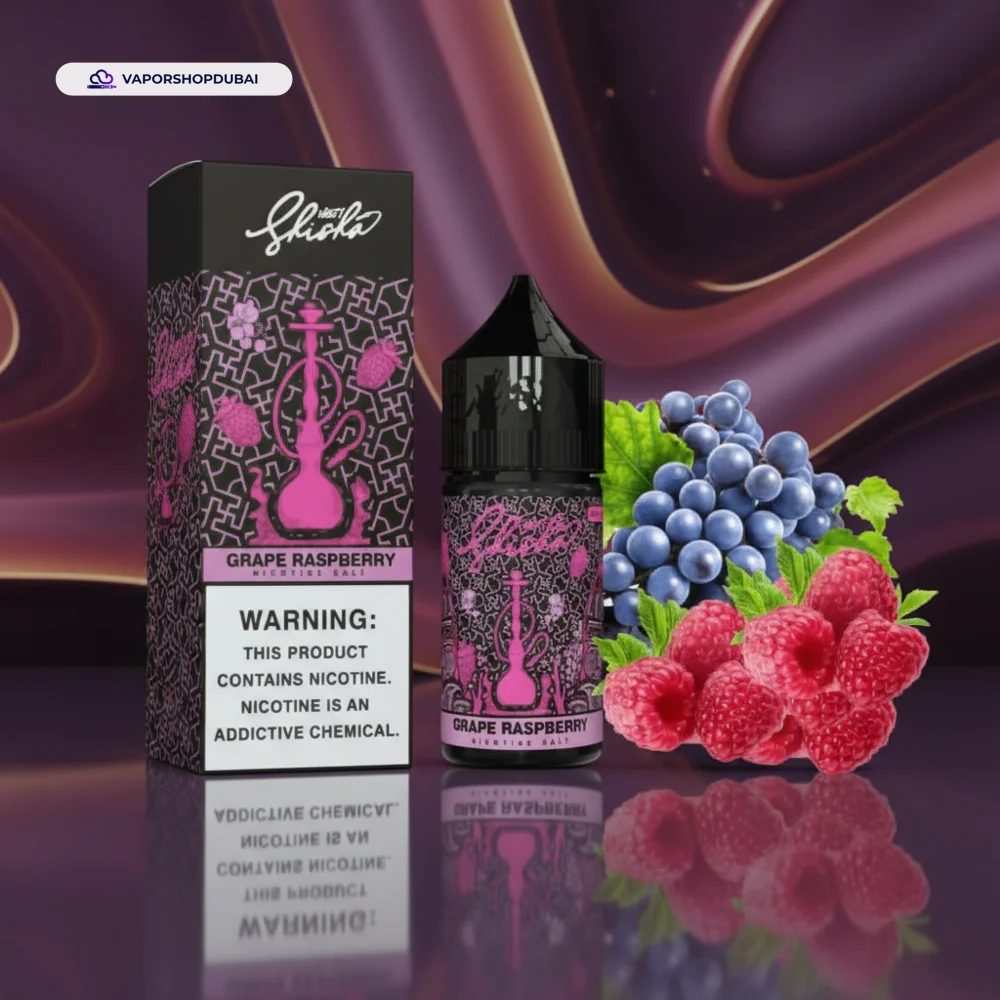 GRAPE RASPBERRY BY NASTY SHISHA NICOTINE SALT 30ML E-Shisha In UAE 2 Premium