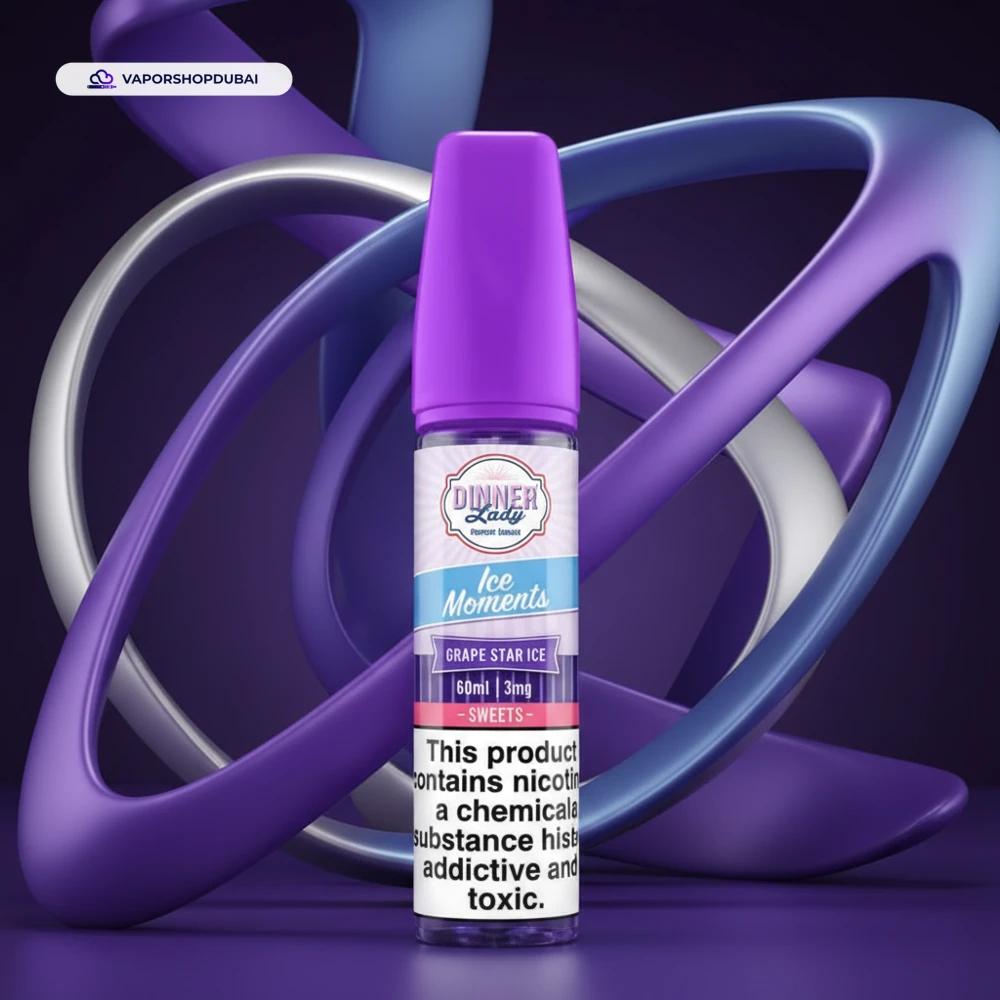Grape Star Dinner Lady Ice Moments 60ml 3mg in UAE 2 Premium