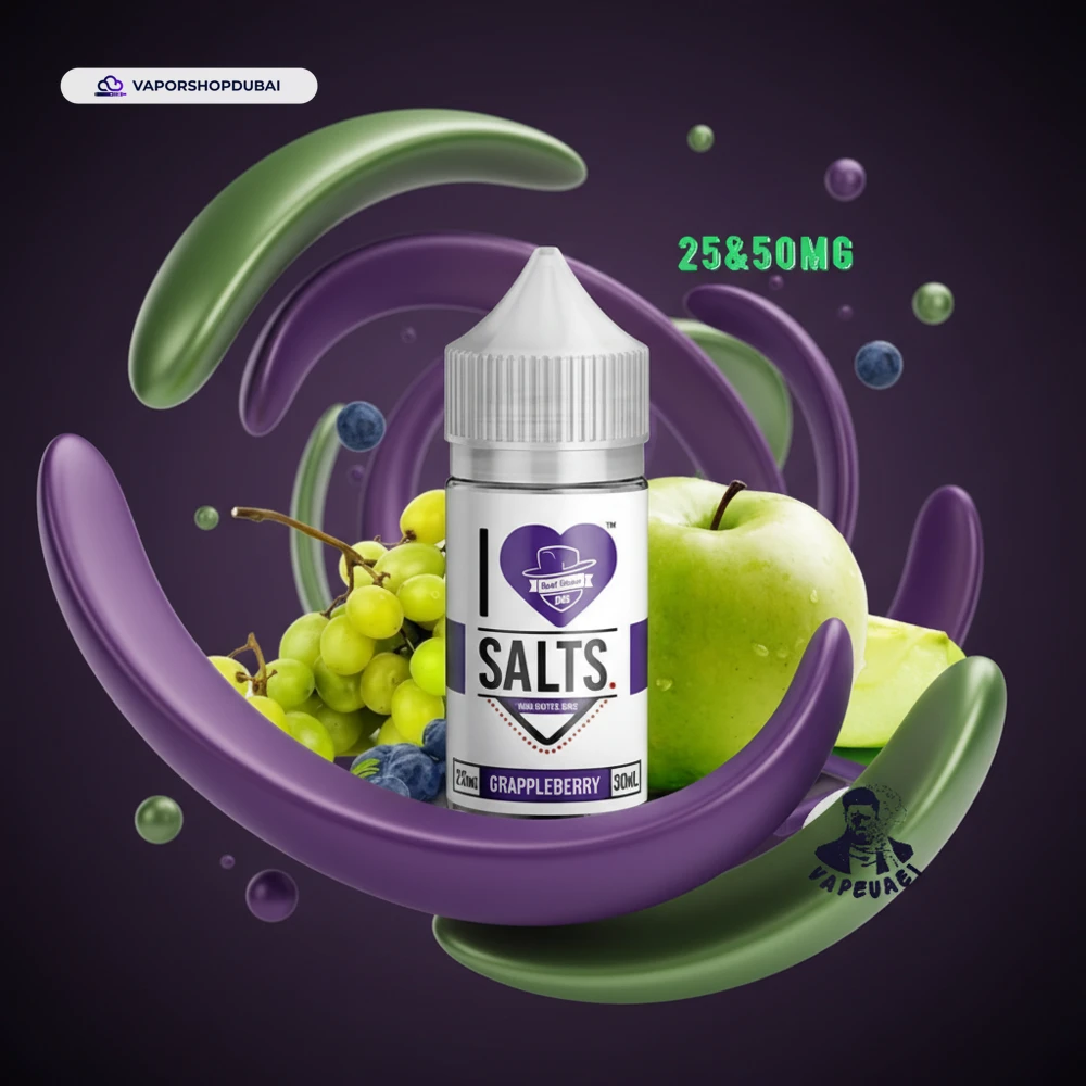 Grappleberry I Love Salts by Mad Hatter Juice 2 Premium