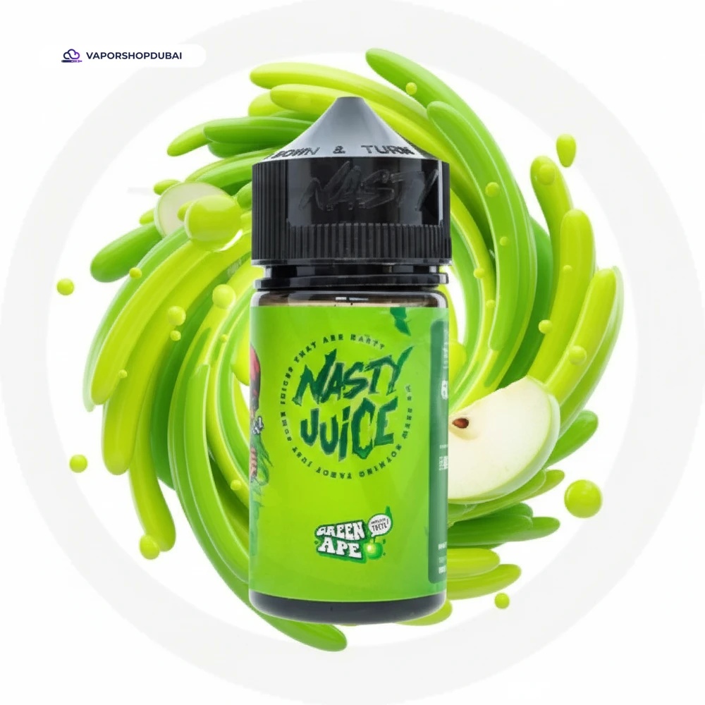 Green Apple E-liquid by Nasty Juice 60ml In UAE 2 Green Apple E Best Price Dubai