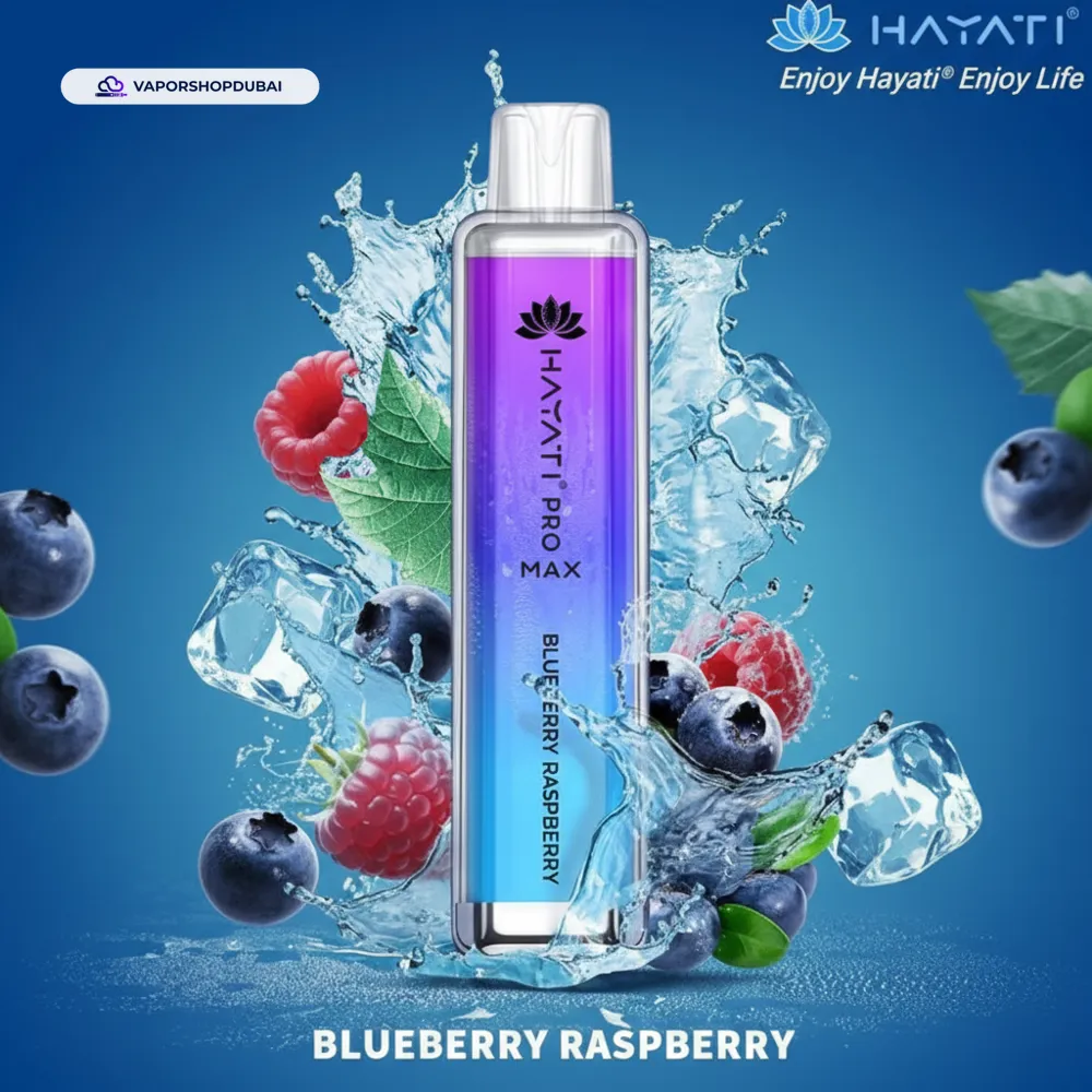 Hayati Pro Max 4000 Puffs Disposable Vape In UAE 6 blueberry-raspberry