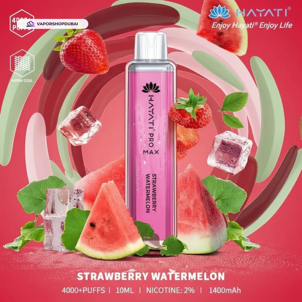 Hayati Pro Max 4000 Puffs Disposable Vape In UAE 18 strawberry-watermelon