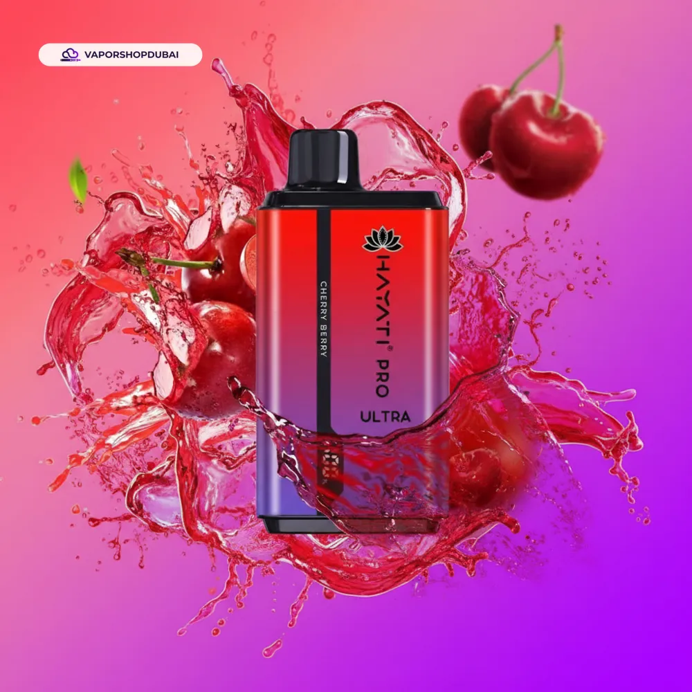 Hayati Pro Ultra 15000 Puffs Disposable Vape In UAE 56 cherry-berry