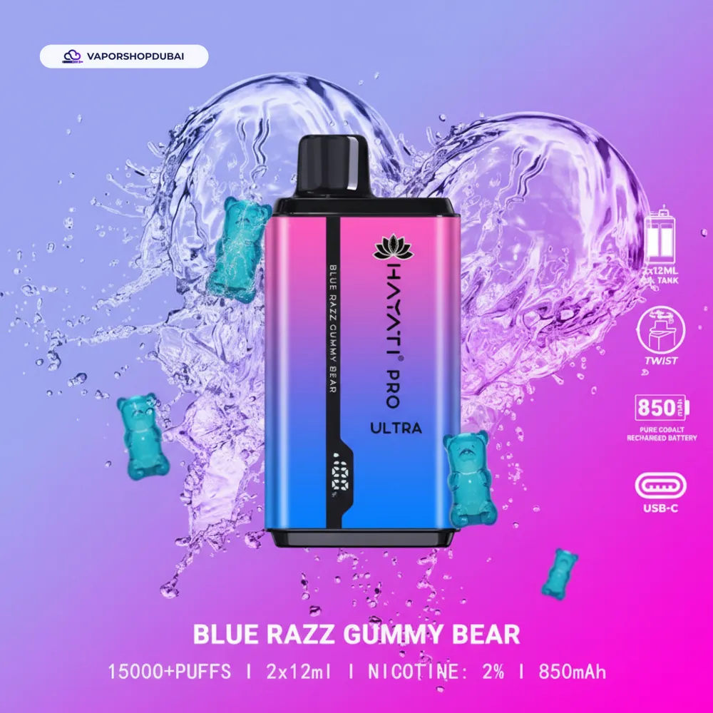 Hayati Pro Ultra 15000 Puffs Disposable Vape In UAE 13 Hayati Pro Ultra 15000 Puffs Disposable Vape In UAE