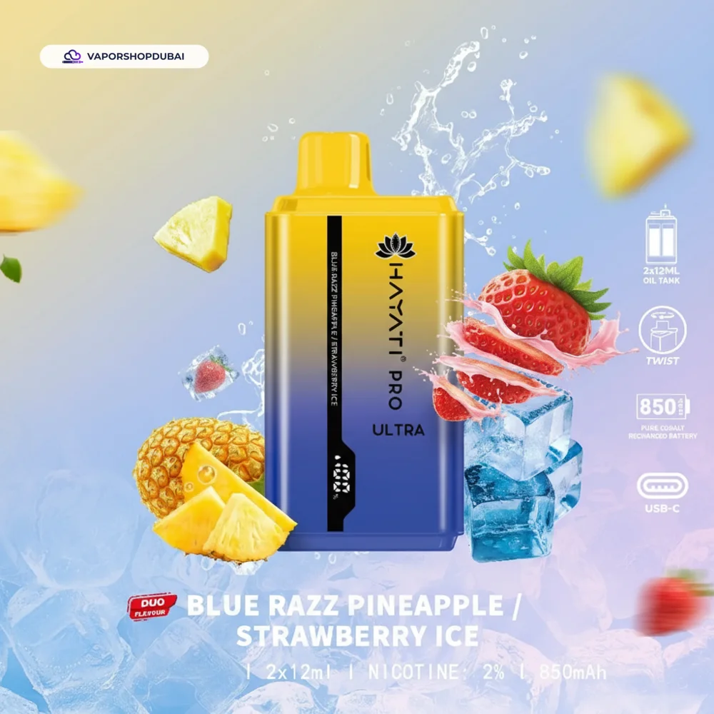 Hayati Pro Ultra 15000 Puffs Disposable Vape In UAE 14 Hayati Pro Ultra 15000 Puffs Disposable Vape In UAE