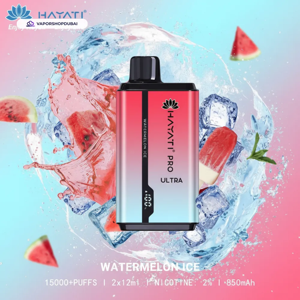 Hayati Pro Ultra 15000 Puffs Disposable Vape In UAE 25 Hayati Pro Ultra 15000 Puffs Disposable Vape In UAE