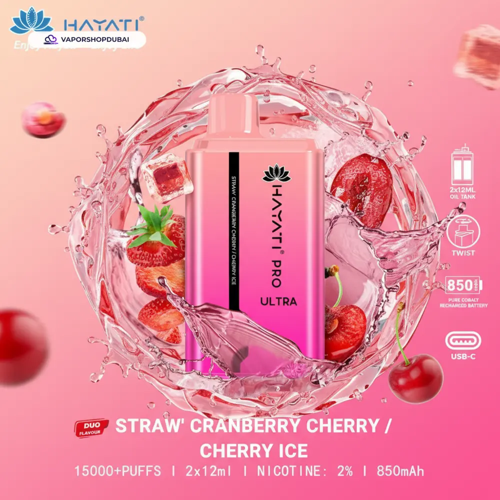Hayati Pro Ultra 15000 Puffs Disposable Vape In UAE 28 Hayati Pro Ultra 15000 Puffs Disposable Vape In UAE