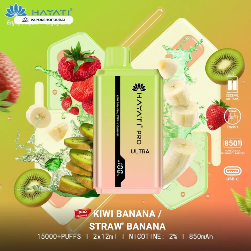 Hayati Pro Ultra 15000 Puffs Disposable Vape In UAE 31 Hayati Pro Ultra 15000 Puffs Disposable Vape In UAE