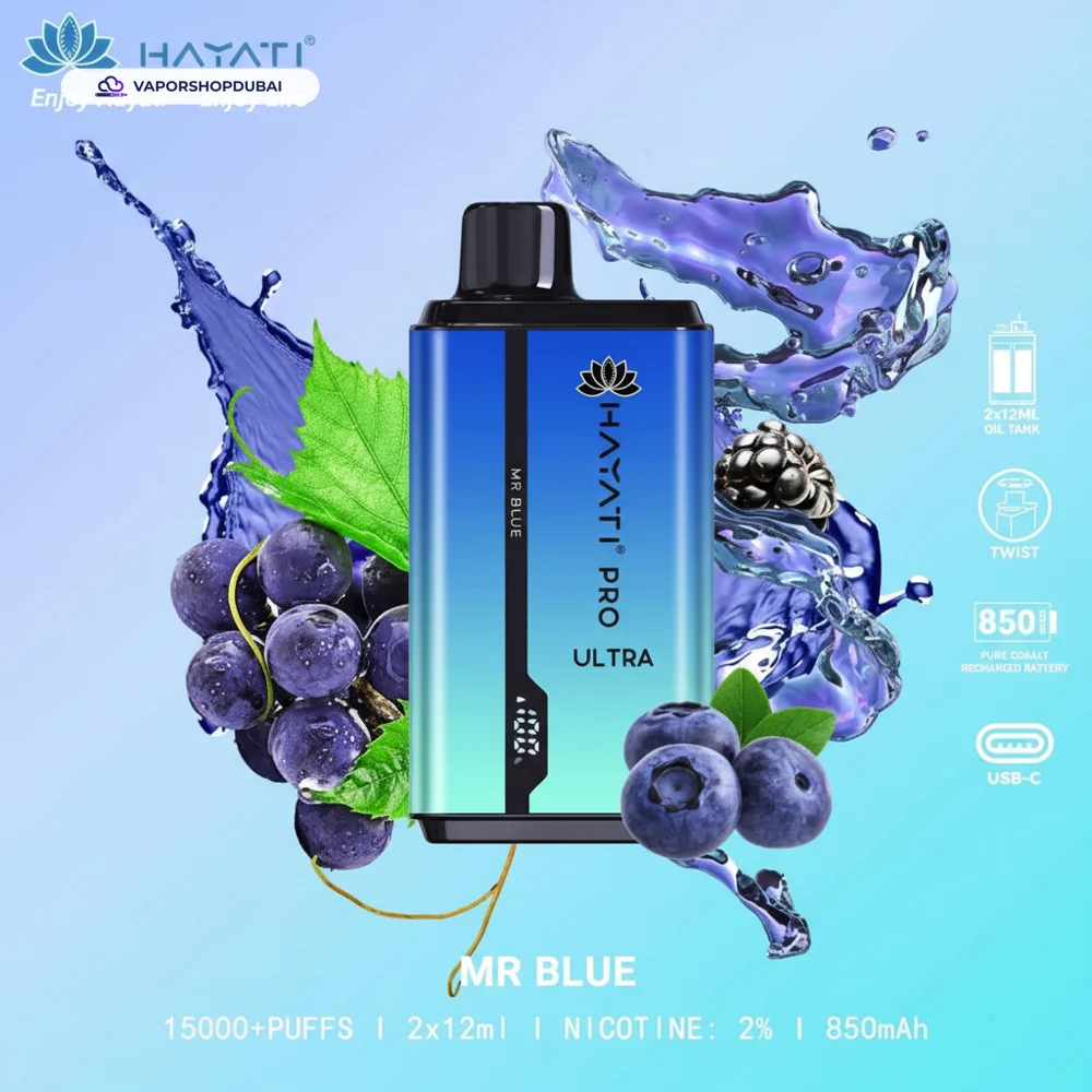 Hayati Pro Ultra 15000 Puffs Disposable Vape In UAE 43 Hayati Pro Ultra 15000 Puffs Disposable Vape In UAE