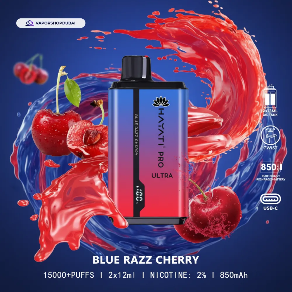 Hayati Pro Ultra 15000 Puffs Disposable Vape In UAE 48 Hayati Pro Ultra 15000 Puffs Disposable Vape In UAE