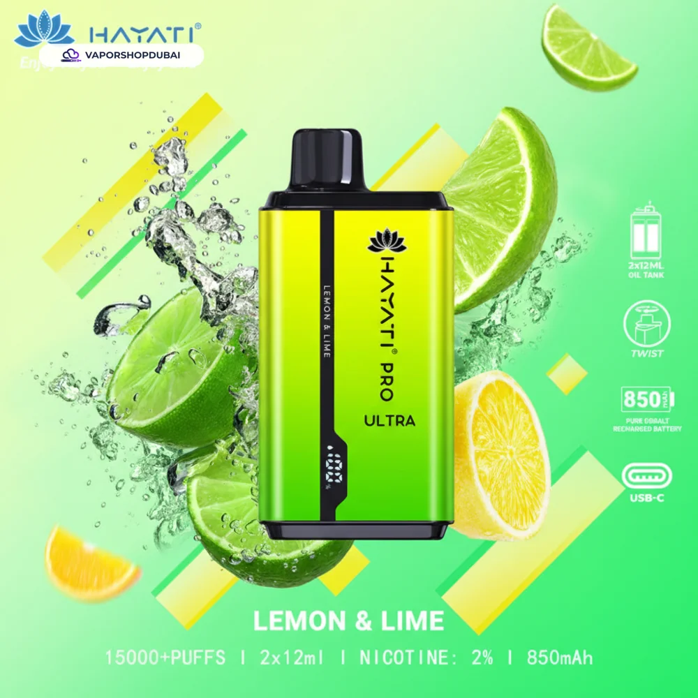 Hayati Pro Ultra 15000 Puffs Disposable Vape In UAE 7 Hayati Pro Ultra 15000 Puffs Disposable Vape In UAE