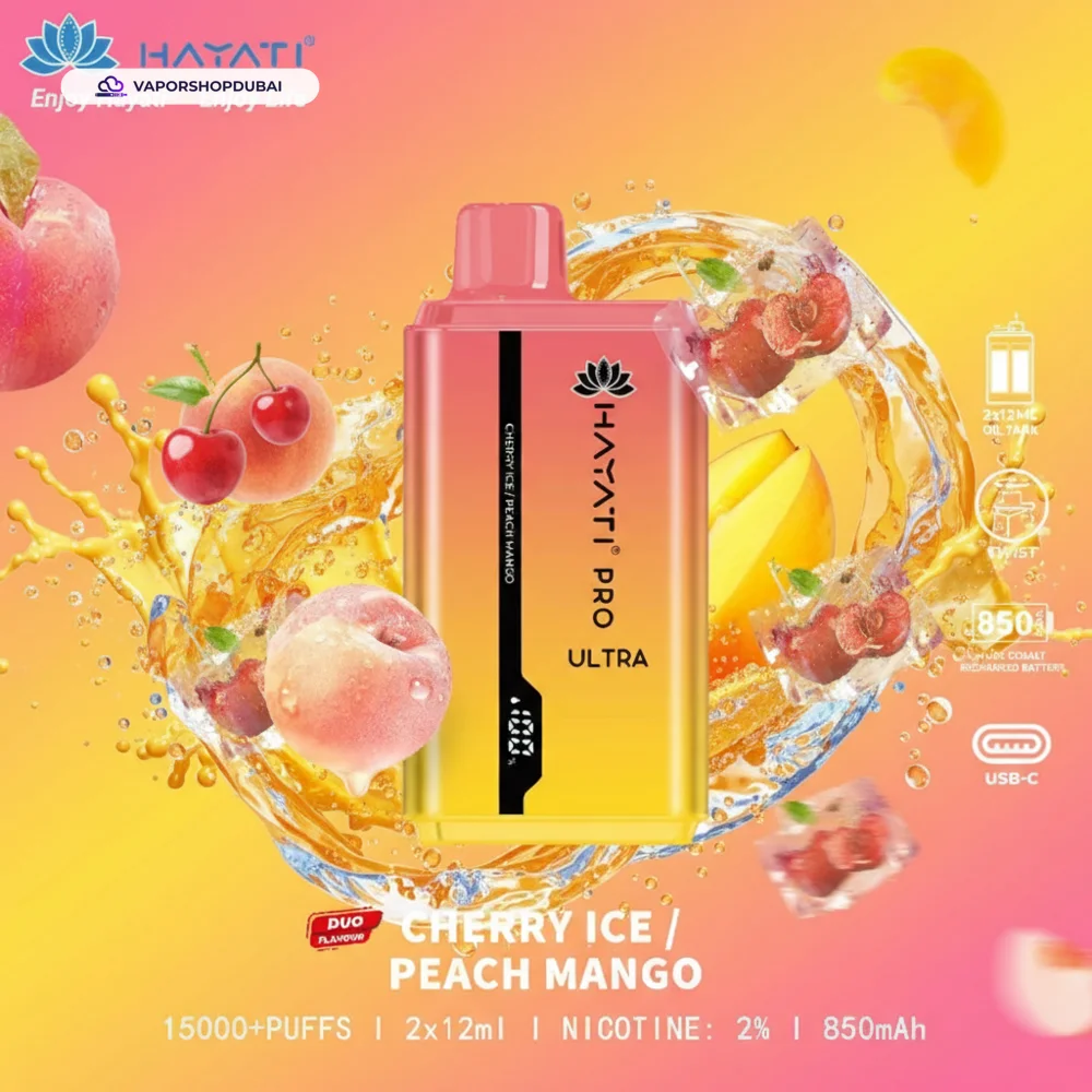 Hayati Pro Ultra 15000 Puffs Disposable Vape In UAE 10 Hayati Pro Ultra 15000 Puffs Disposable Vape In UAE
