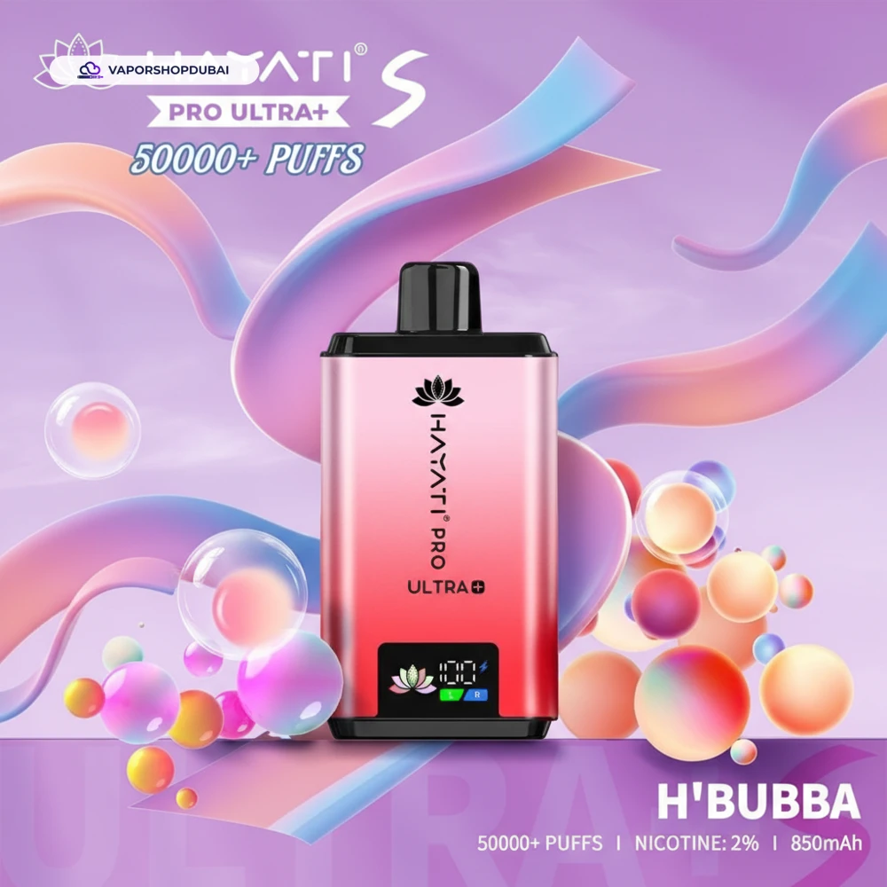 Hayati Pro Ultra+ S 50000 Puffs Disposable Vape In UAE 53 h-bubba