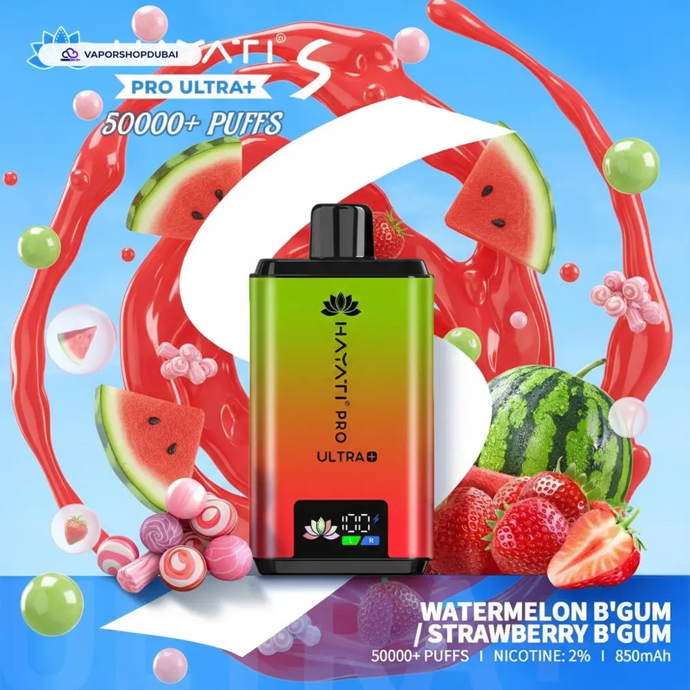 Hayati Pro Ultra+ S 50000 Puffs Disposable Vape In UAE 2 Hayati Pro Ultra+ S 50000 Puffs Disposable Vape In UAE