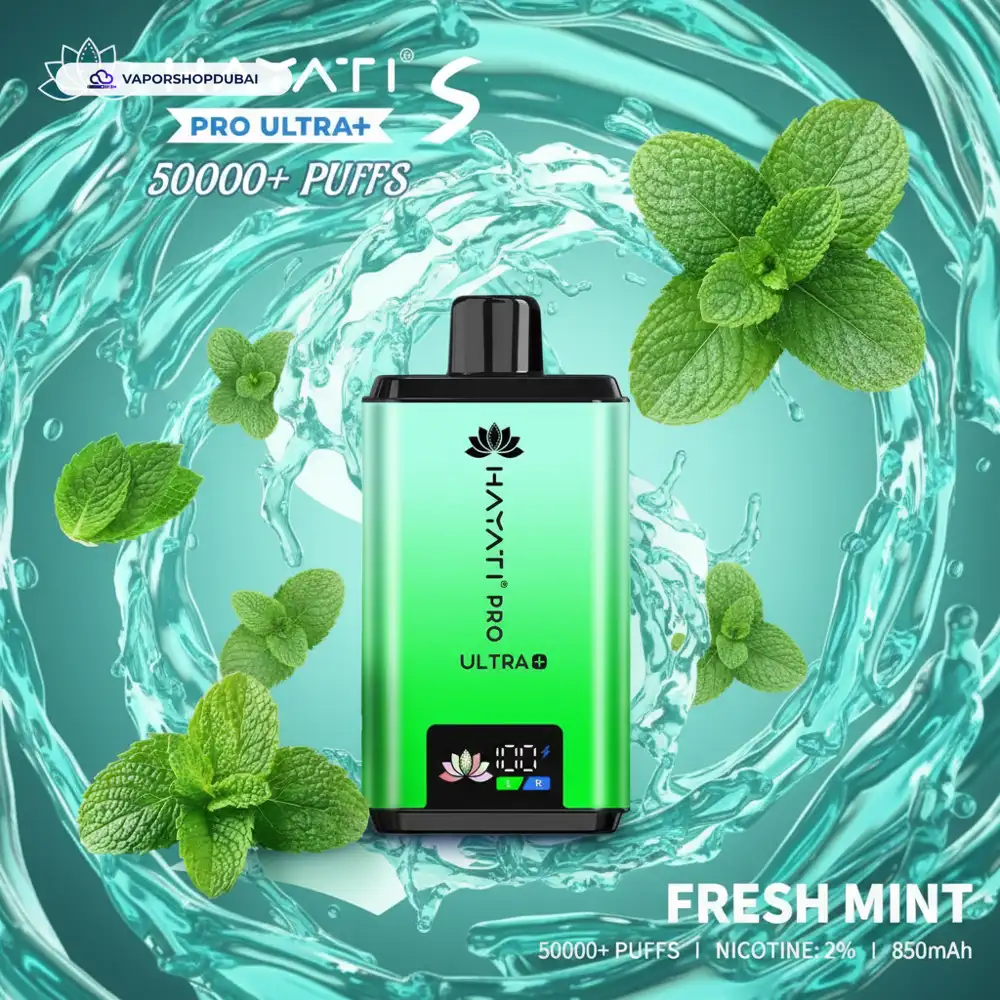 Hayati Pro Ultra+ S 50000 Puffs Disposable Vape In UAE 12 Hayati Pro Ultra+ S 50000 Puffs Disposable Vape In UAE
