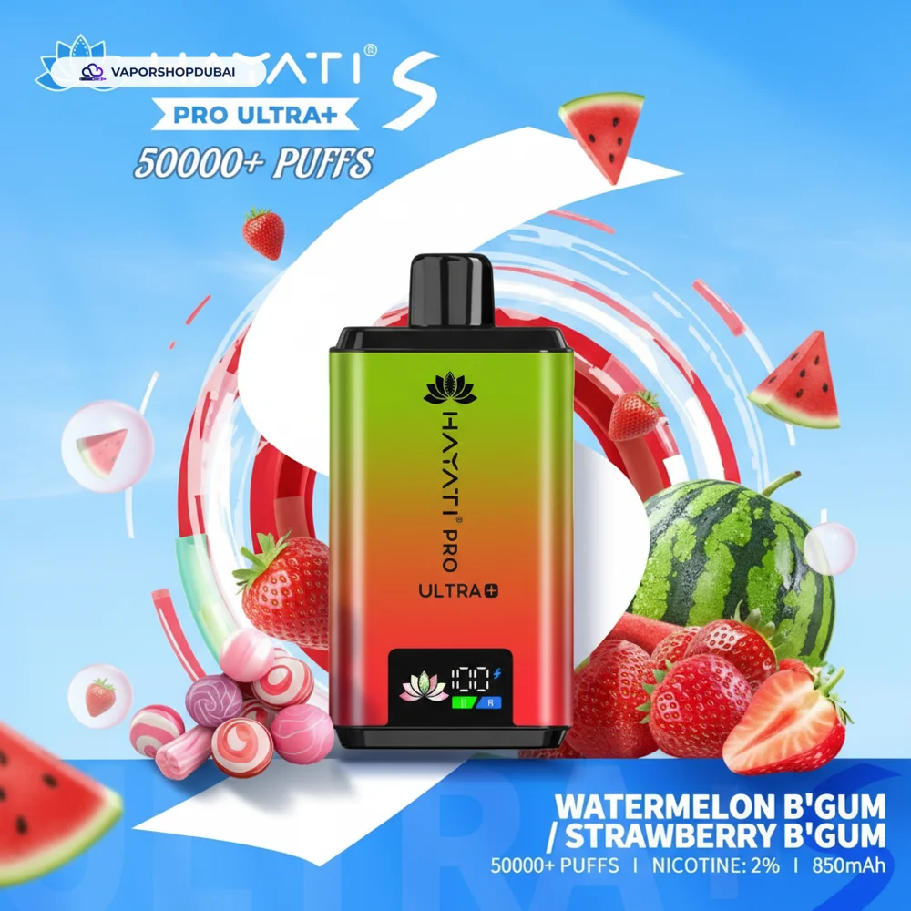 Hayati Pro Ultra+ S 50000 Puffs Disposable Vape In UAE 23 Hayati Pro Ultra+ S 50000 Puffs Disposable Vape In UAE