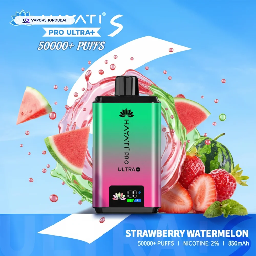 Hayati Pro Ultra+ S 50000 Puffs Disposable Vape In UAE 25 Hayati Pro Ultra+ S 50000 Puffs Disposable Vape In UAE