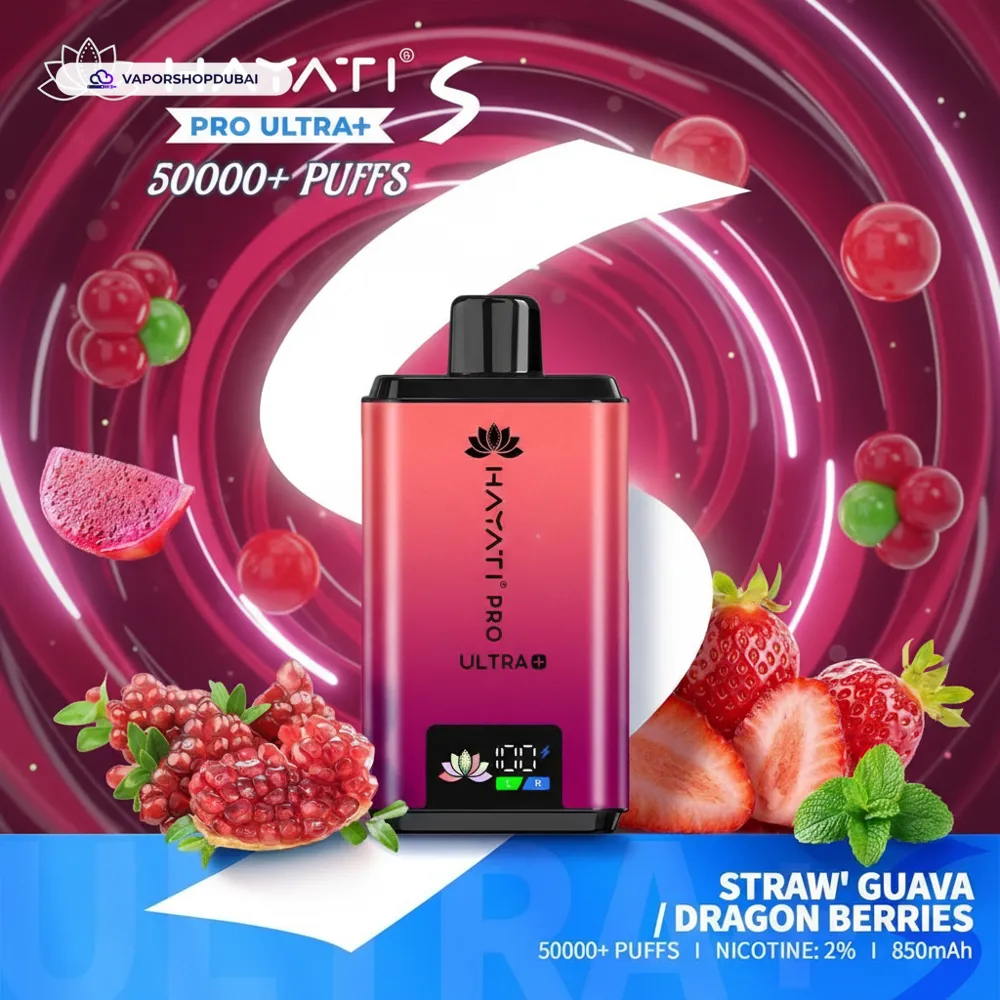 Hayati Pro Ultra+ S 50000 Puffs Disposable Vape In UAE 6 Hayati Pro Ultra+ S 50000 Puffs Disposable Vape In UAE