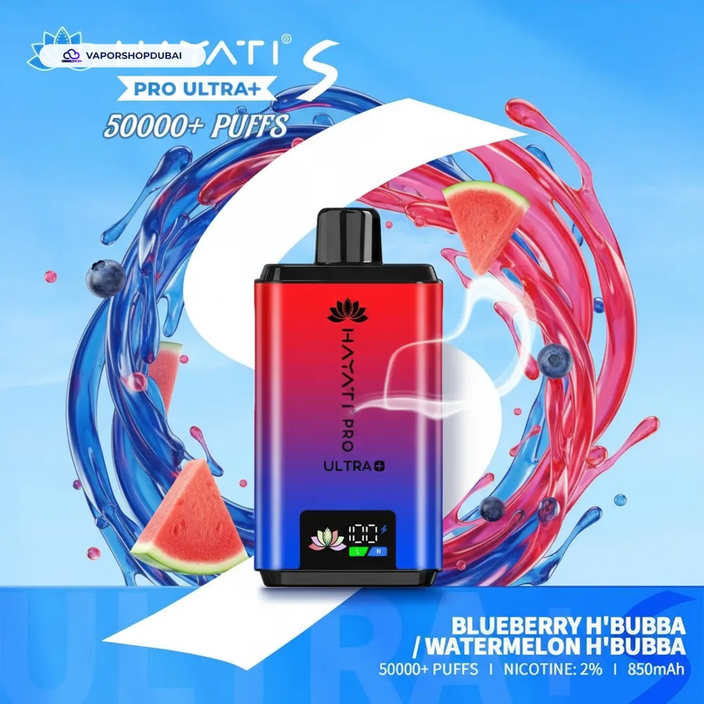 Hayati Pro Ultra+ S 50000 Puffs Disposable Vape In UAE 9 Hayati Pro Ultra+ S 50000 Puffs Disposable Vape In UAE
