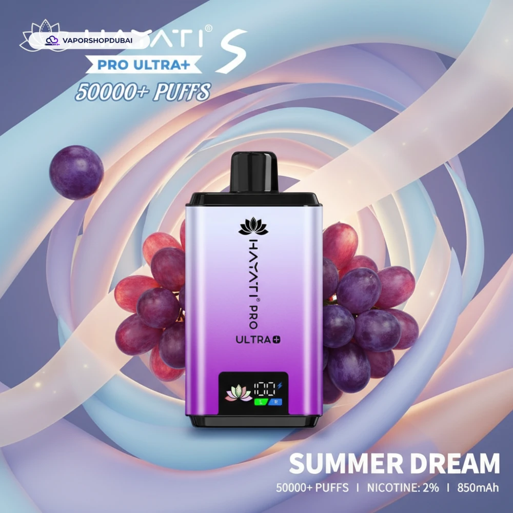 Hayati Pro Ultra+ S 50000 Puffs Disposable Vape In UAE 60 summer-dream