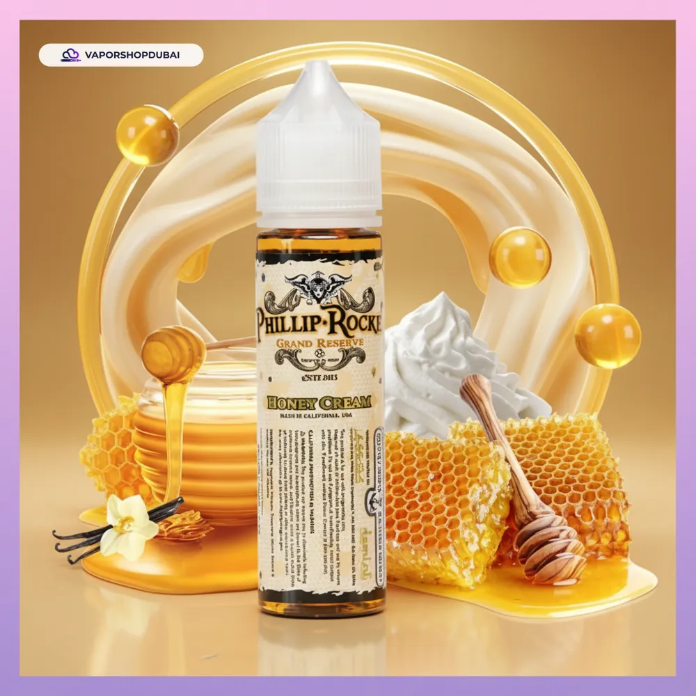 HONEY CREAM BY PHILLIP ROCKE GRAND RESERVE 60ML E-Liquid In UAE 2 Premium