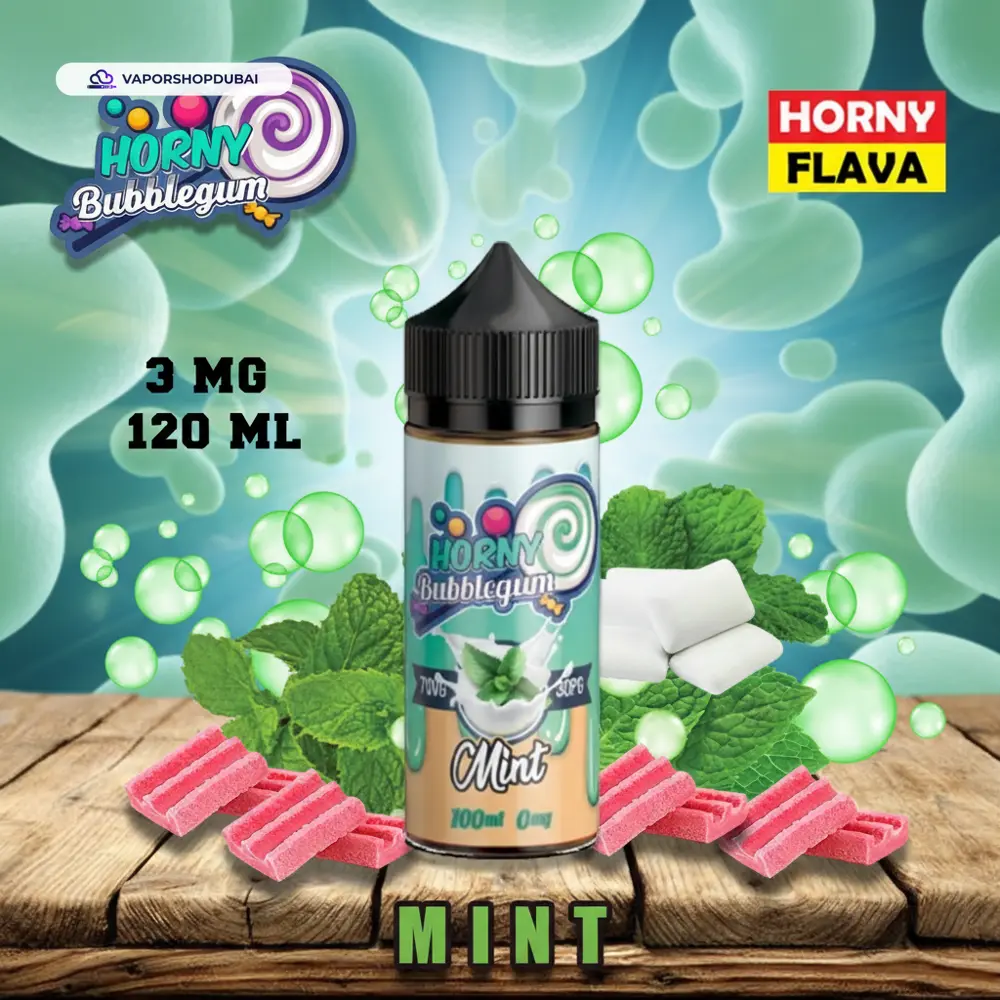 Horny Flava 120ml E-Liquid In UAE 39 mint
