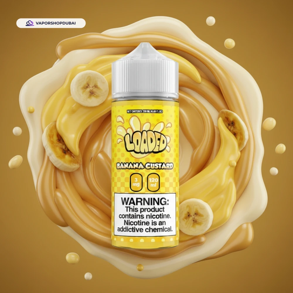 Loaded 120ml E-Liquid In UAE 22 banana-custard