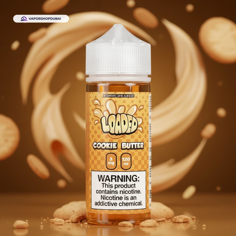 Loaded 120ml E-Liquid In UAE 24 cookie-butter