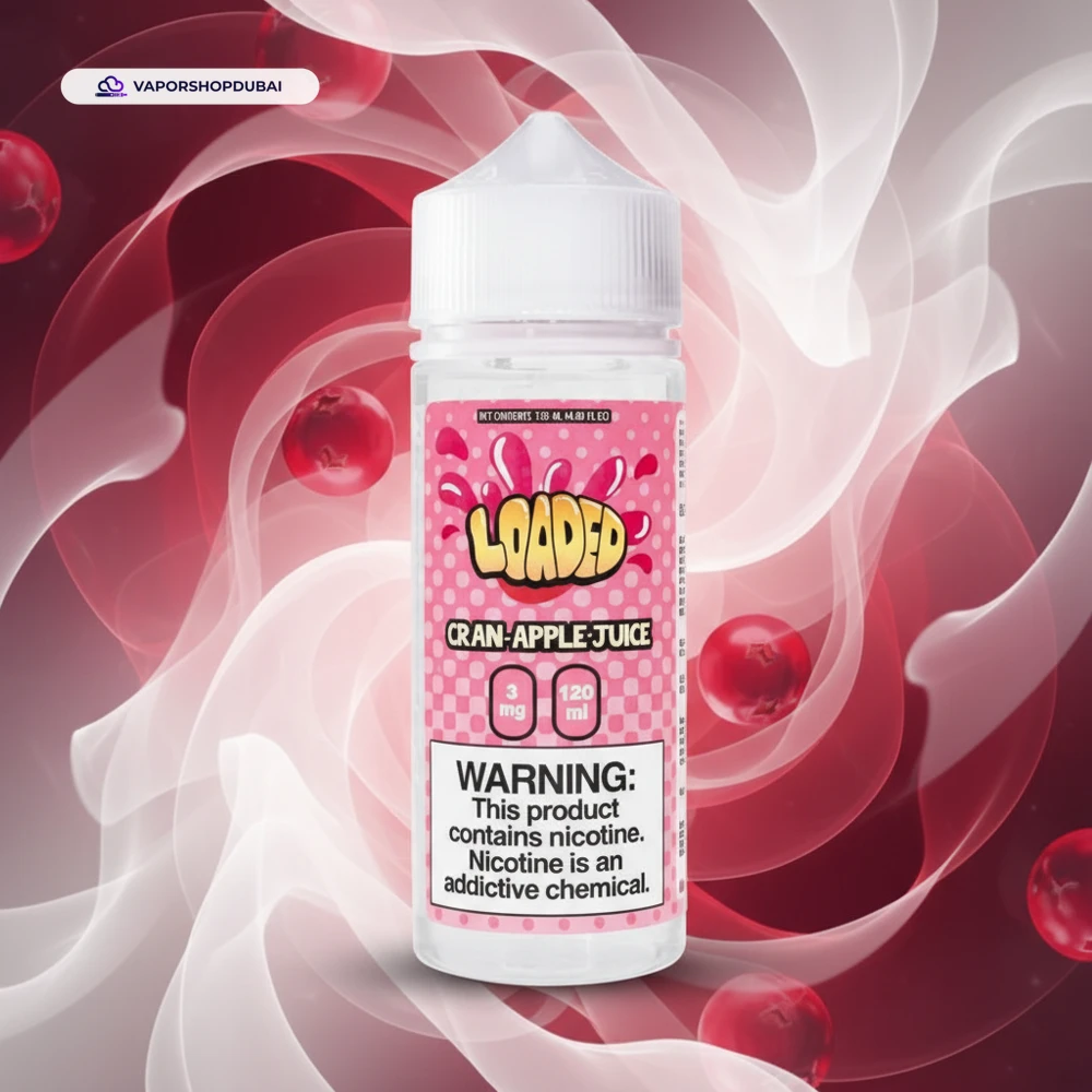 Loaded 120ml E-Liquid In UAE 25 cran-apple-juice