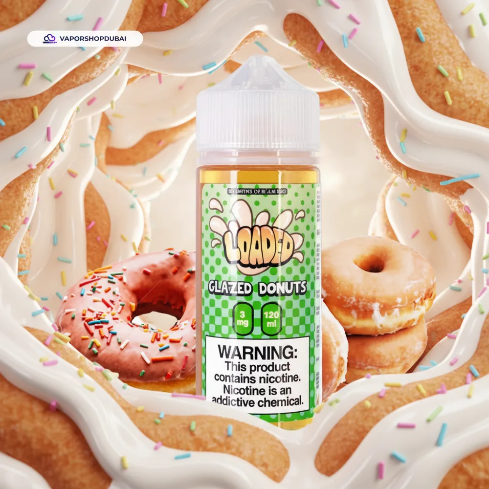 Loaded 120ml E-Liquid In UAE 27 glazed-donuts